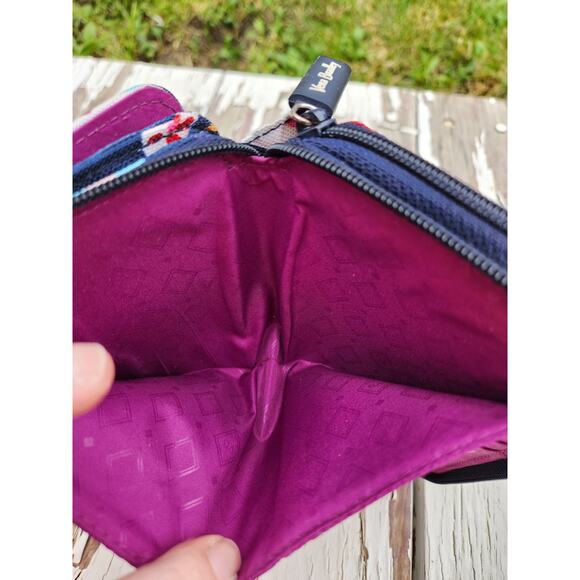 Vera Bradley Mini Square Floral Wallet/Purse - Picture 5 of 7